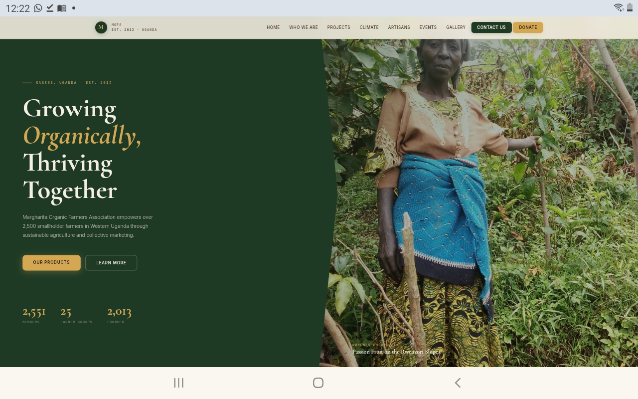 MOFA Website